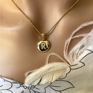 Fashion initials S necklace any occasion